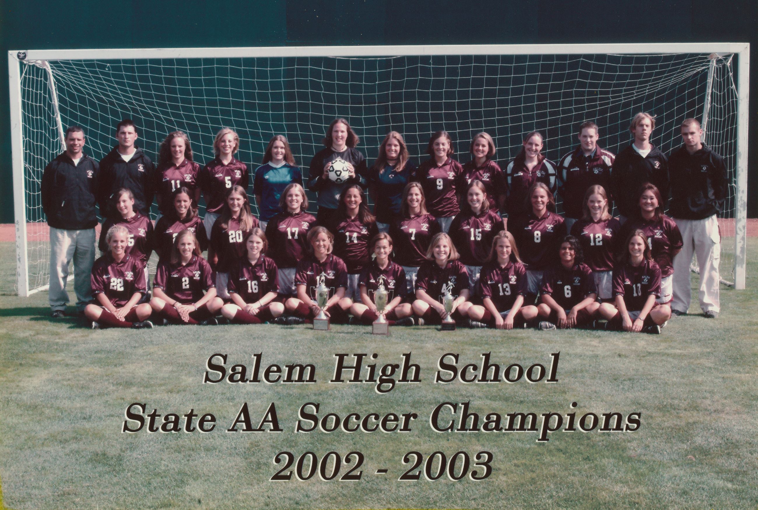 2003 Girls Soccer